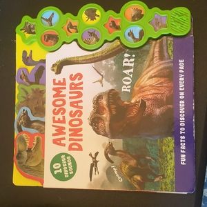 AWESOME DINOSAURS book with sounds